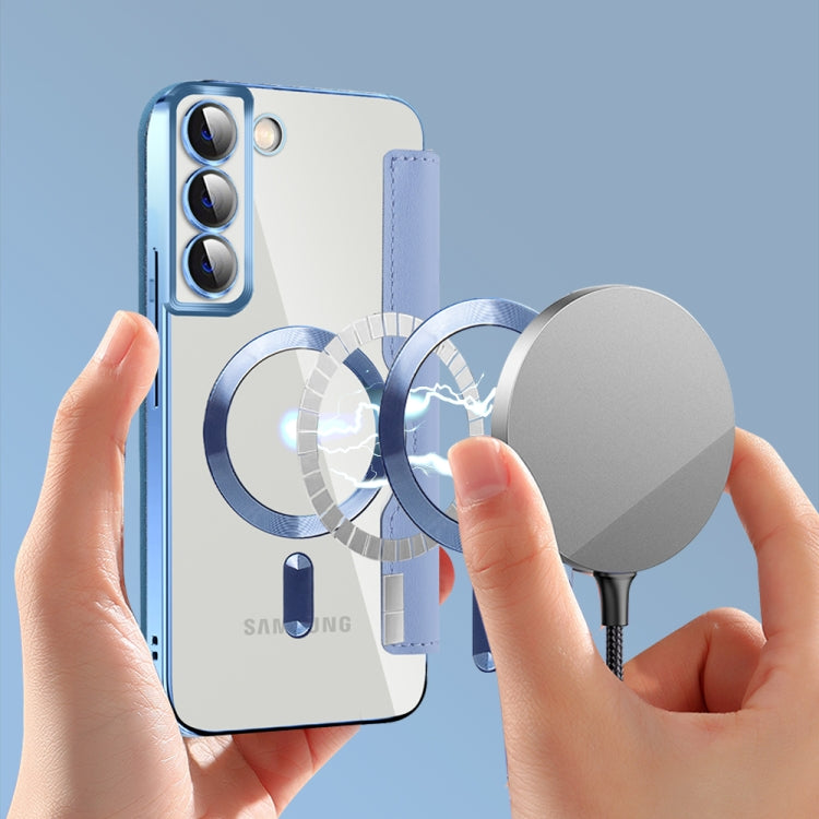 Shield Magsafe RFID Anti-theft case for Samsung Galaxy S22+ 5G, showcasing its durable design and RFID protection features.